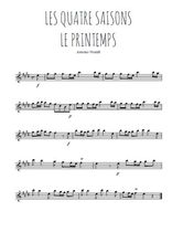 Les 4 saisons, Le Printemps de Vivaldi